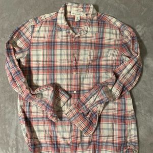 Plaid H&M button up